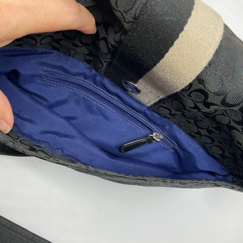 COACH SIGNATURE VOYAGER MESSENGER BAG - Picture 3 of 10